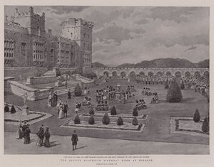 Die achtzigste Geburtstagswoche der Königin in Windsor von Joseph Nash